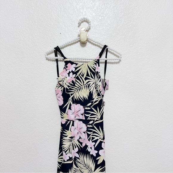 For love and lemons Palms Maxi Dress in Pastel Palm Floral size S - Picture 3 of 15